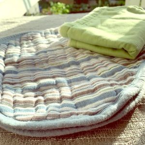 2 Gender Neutral feeding/nursing/diaper cloths